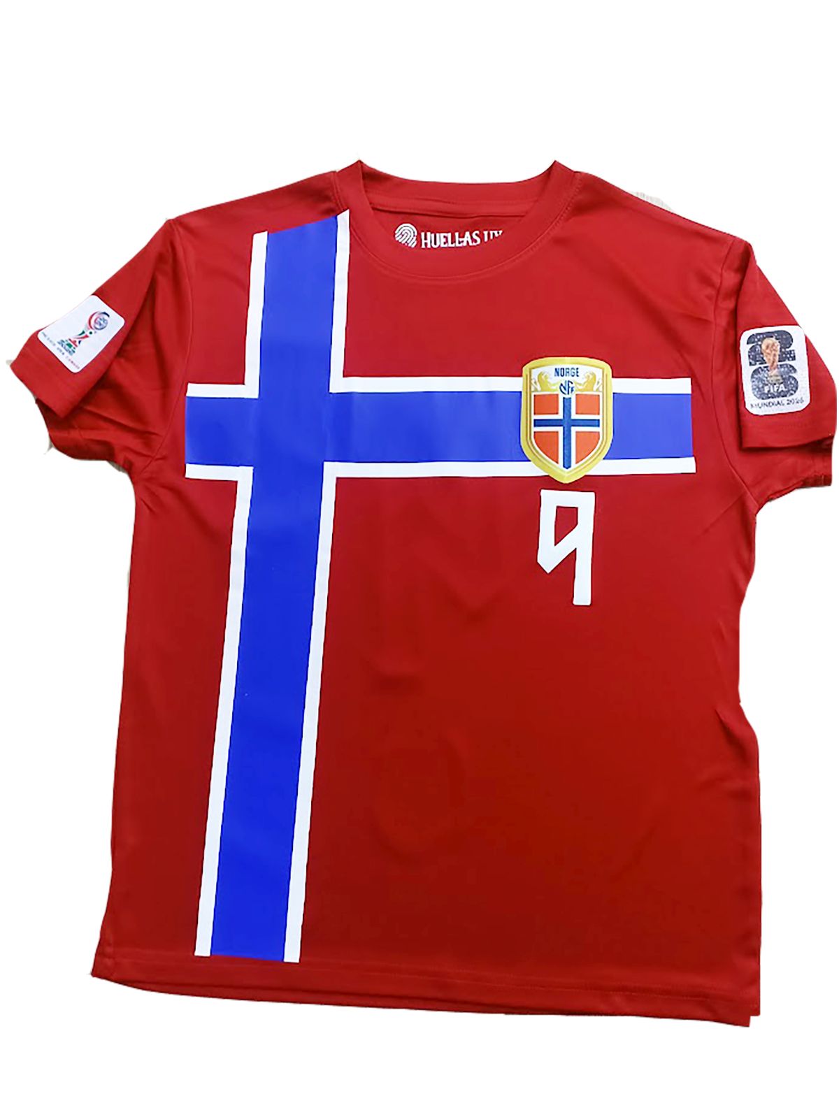2026 Equipo de fútbol Noruega Haaland para niño Mundial