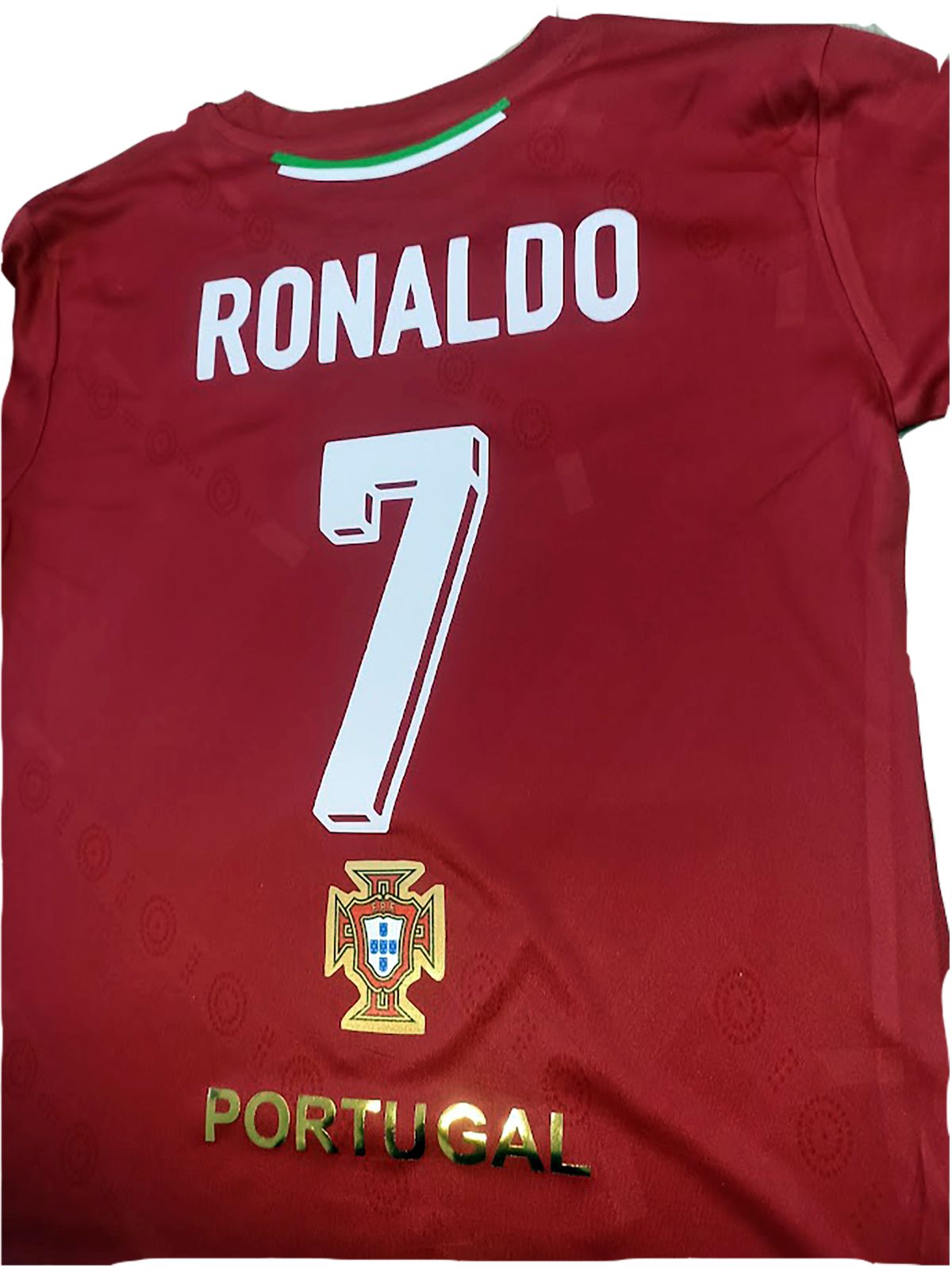 2026 Equipo de fútbol Portugal Cristiano Ronaldo Mundial para niños