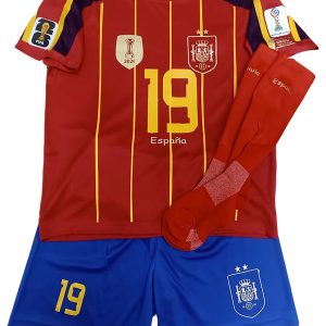 2026 Equipo de fútbol España para niño Mundial