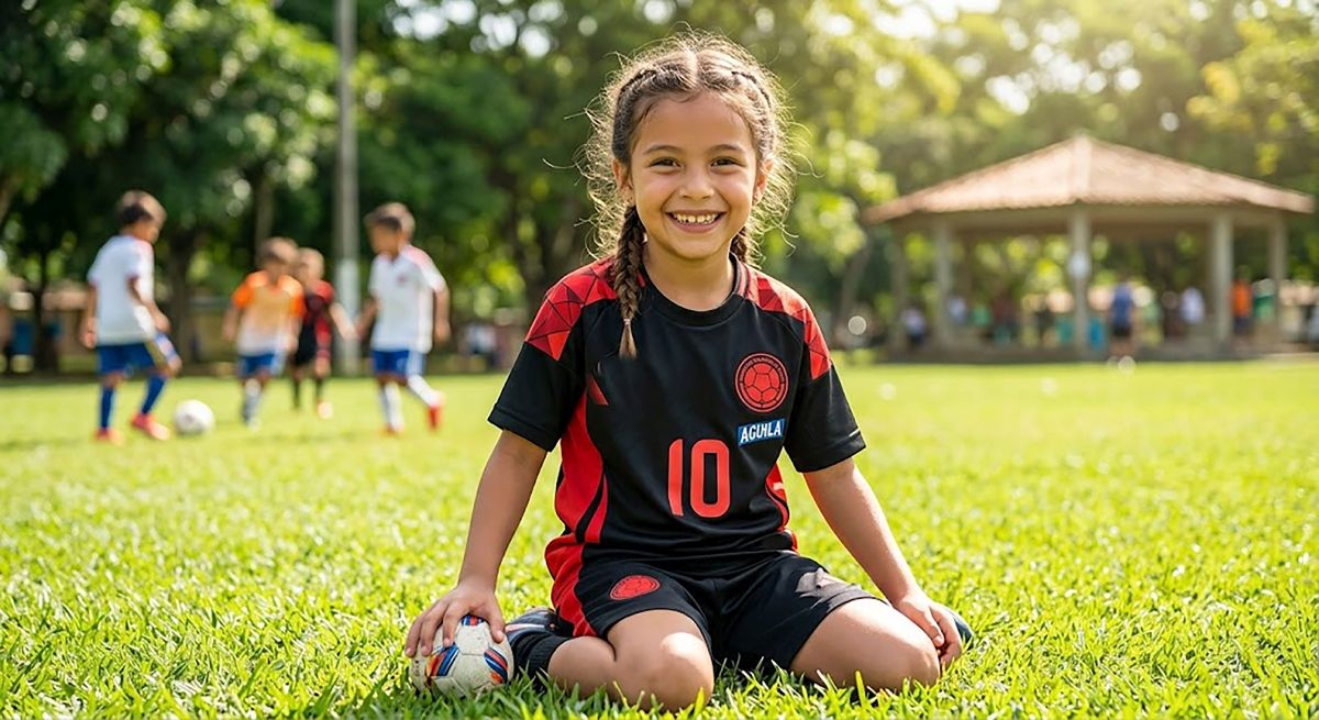 2026 Equipo de fútbol Colombia para niño Mundial