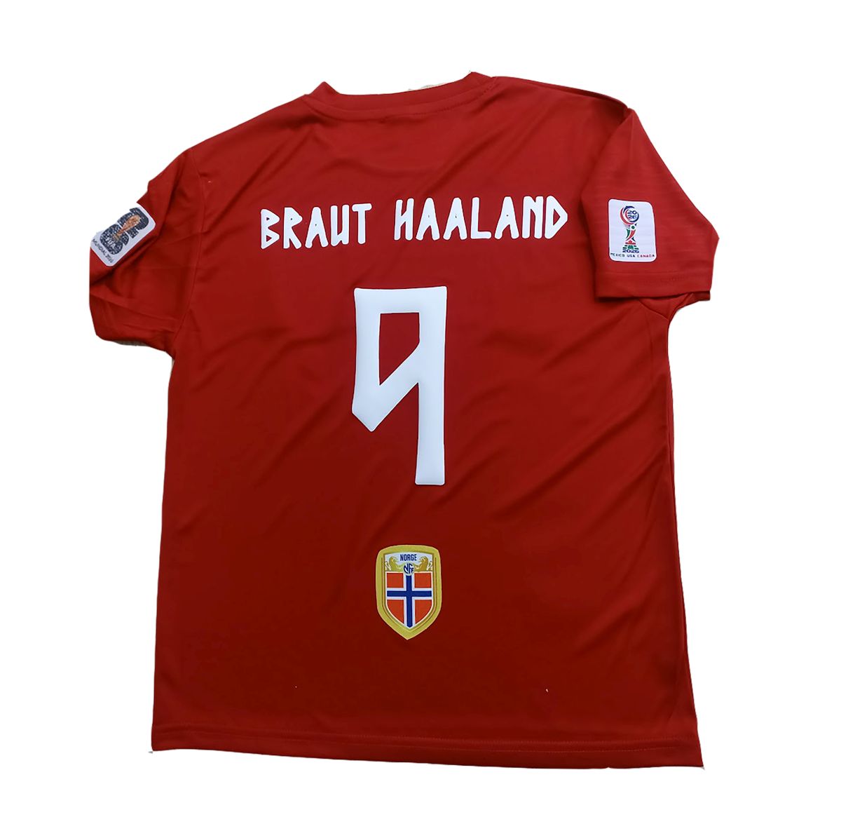 2026 Equipo de fútbol Noruega Haaland para niño Mundial