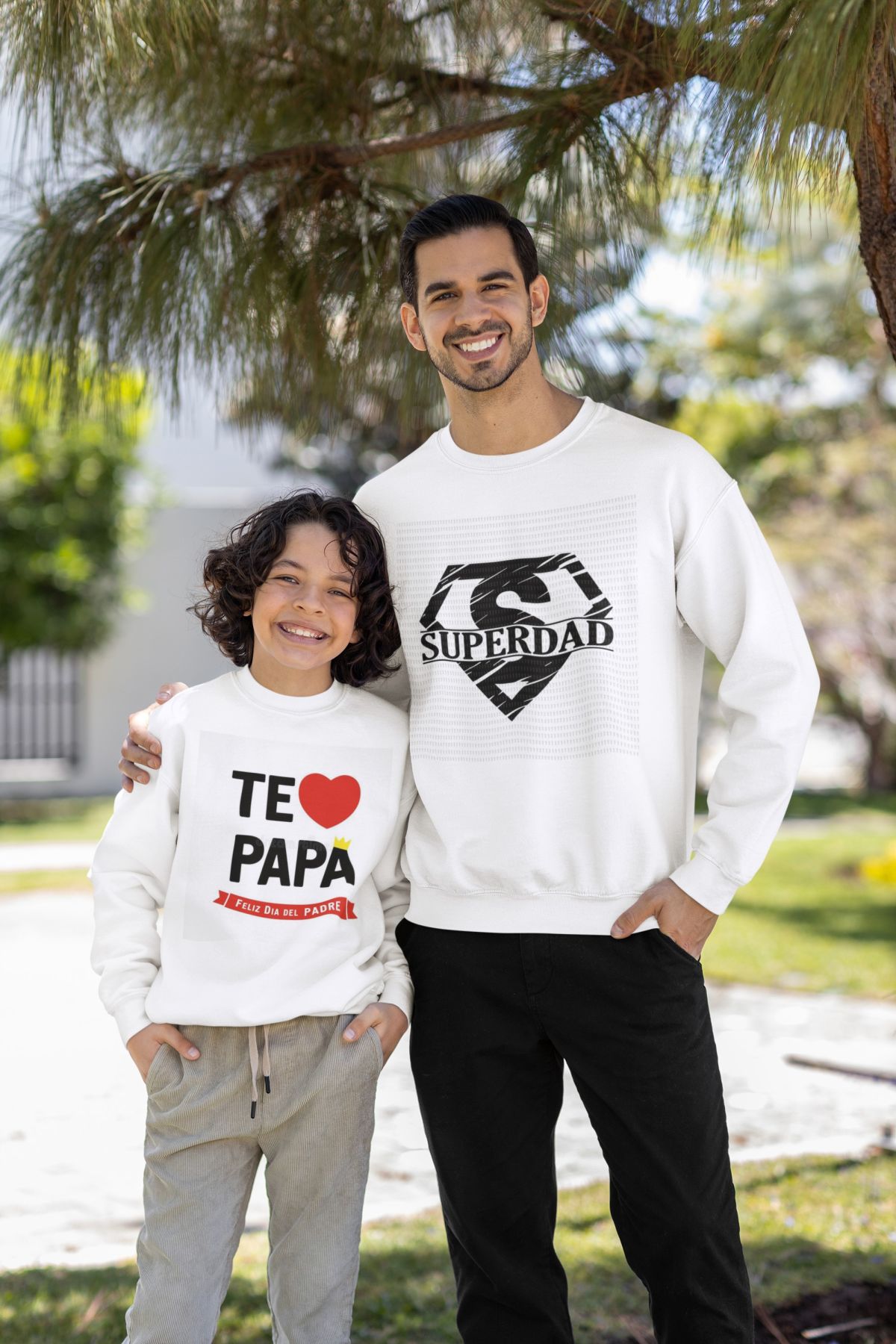 Buzo algodón padre e hijo Feliz Día del padre