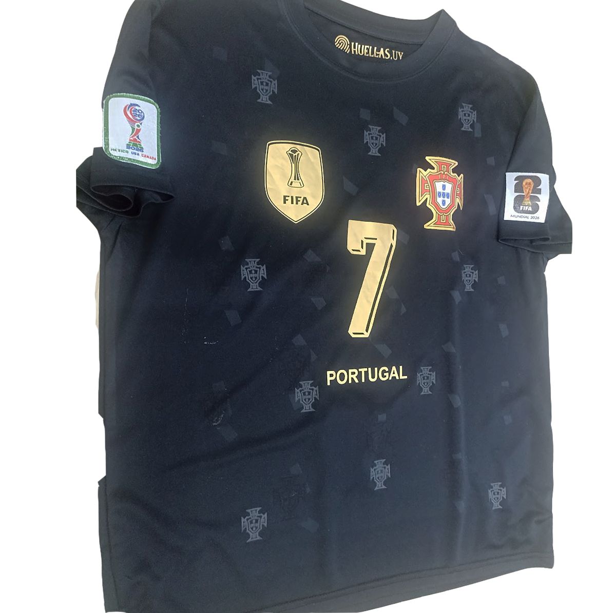 2026 Equipo de fútbol Portugal Cristiano Ronaldo Mundial para niños