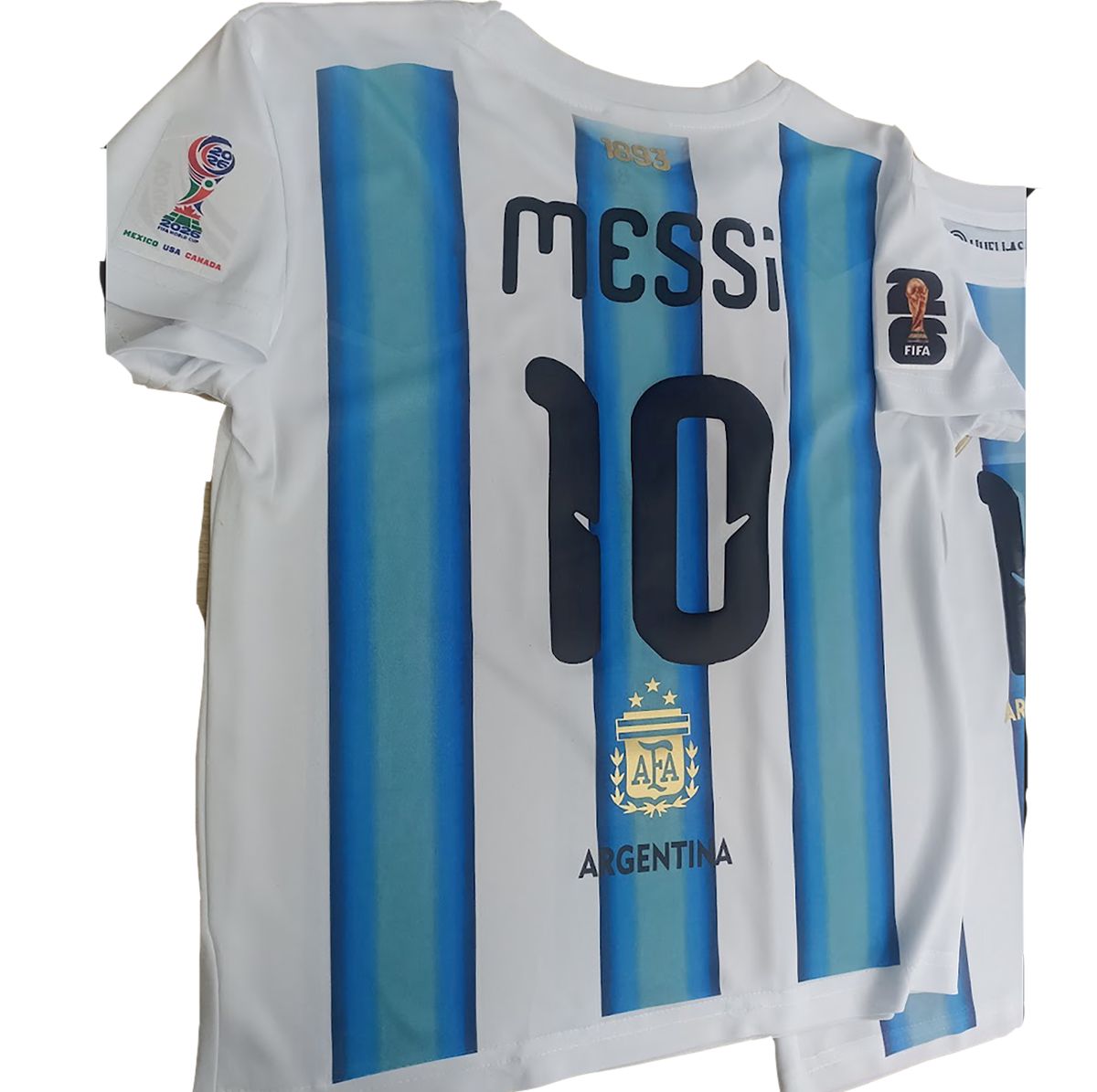 2026 Equipo de fútbol Argentina para niño Mundial