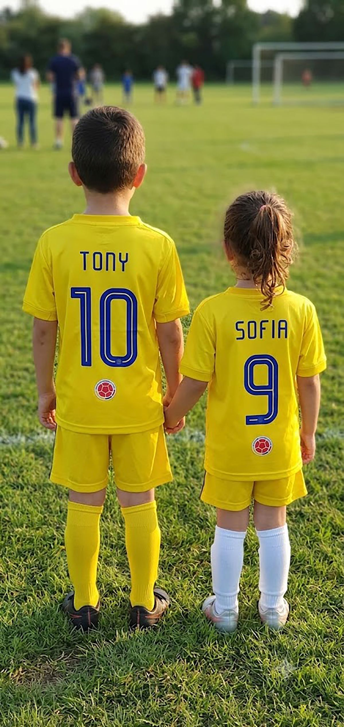 2026 Equipo de fútbol Colombia para niño Mundial