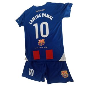 Equipo de fútbol Barcelona Lamine Yamal para niño