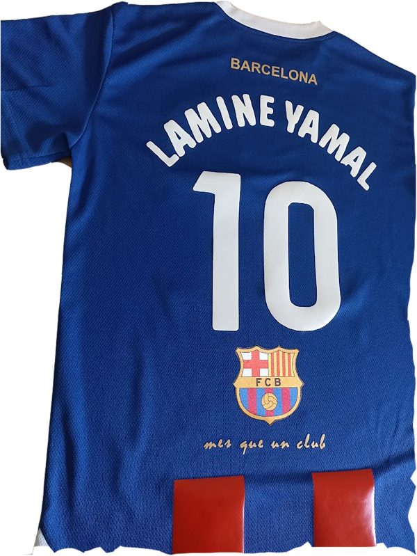 Equipo de fútbol Barcelona Lamine Yamal para niño
