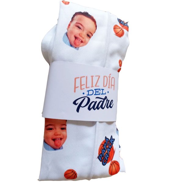 Caja Regalo Taza con medias personalizadas Dia del Padre