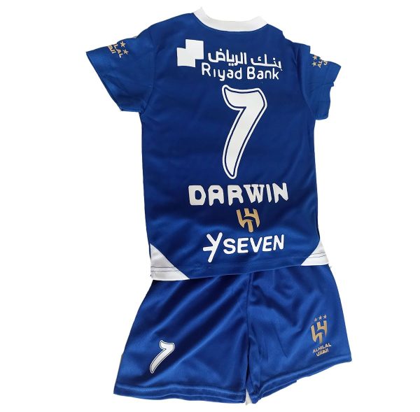 Equipo de fútbol Darwin Nuñez Al Hilal para niño