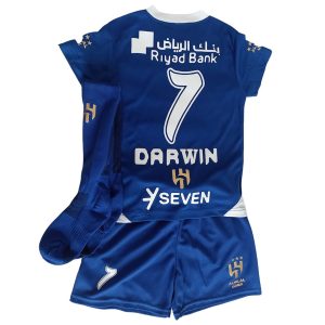 Equipo de fútbol Darwin Nuñez Al Hilal para niño