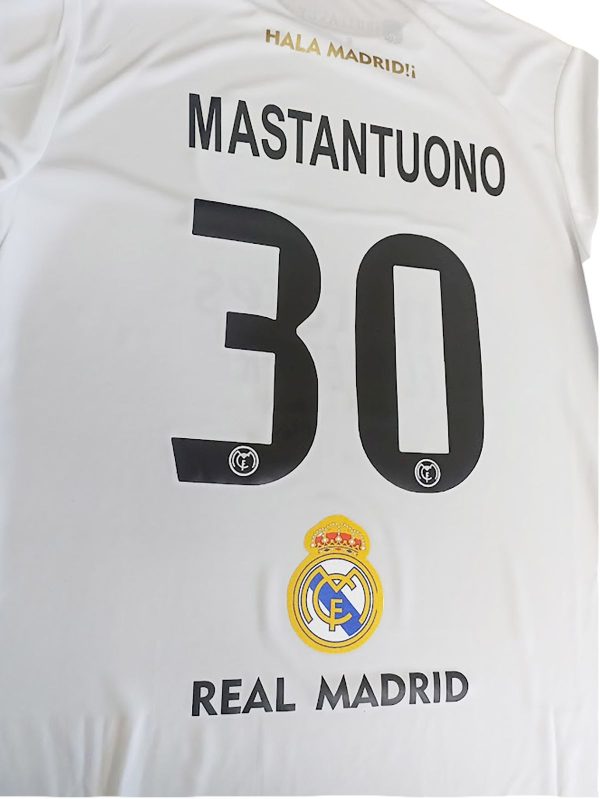Equipo de fútbol para niño Real Madrid Mastantuono