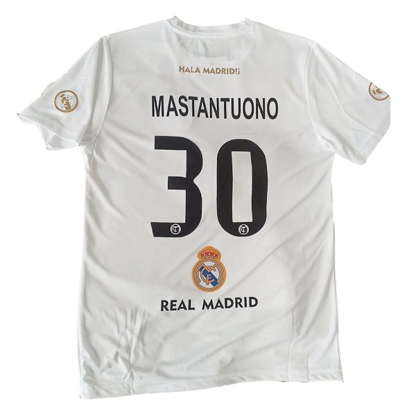 Equipo de fútbol para niño Real Madrid Mastantuono