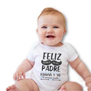 Body Bebe Feliz primer dia del padre