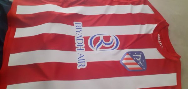 Equipo de fútbol Atlético de Madrid para niño