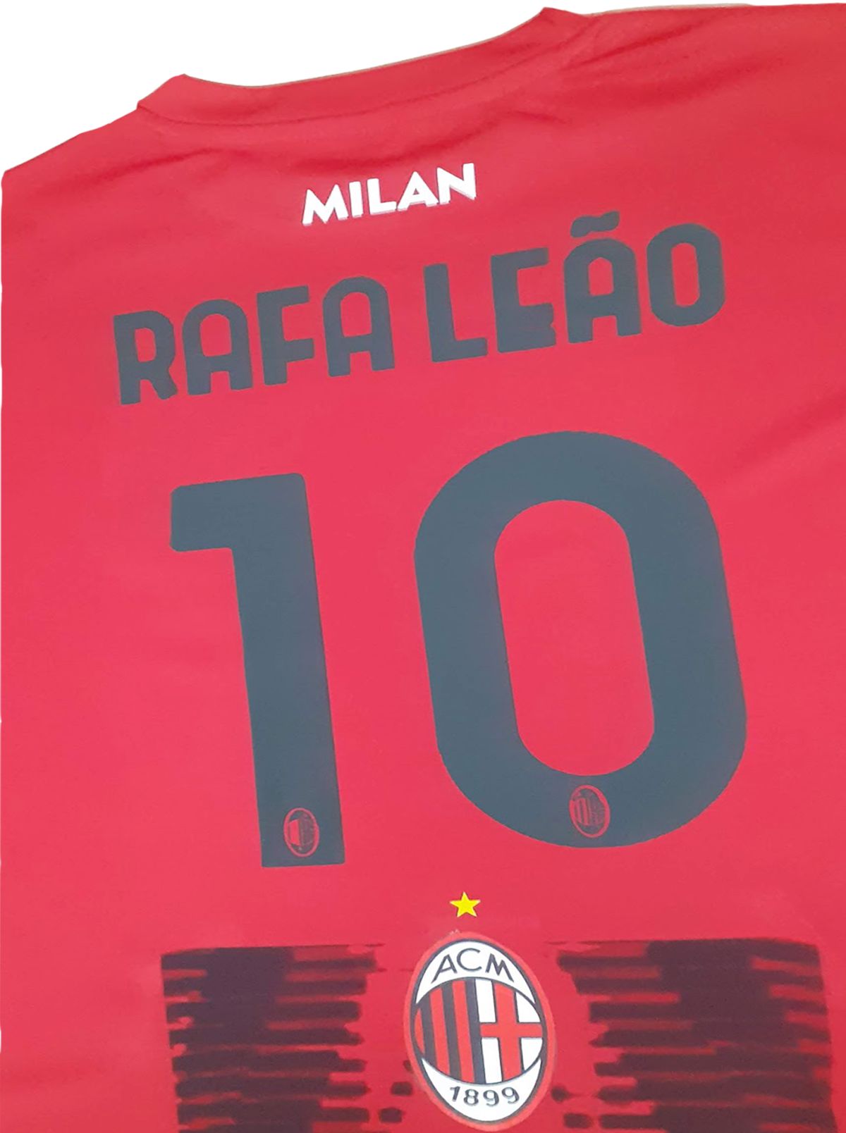 Equipo de futbol Rafa Leao Milan para ñiño