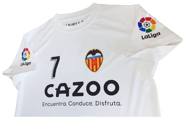 Equipo de futbol para niño Valencia Cavani