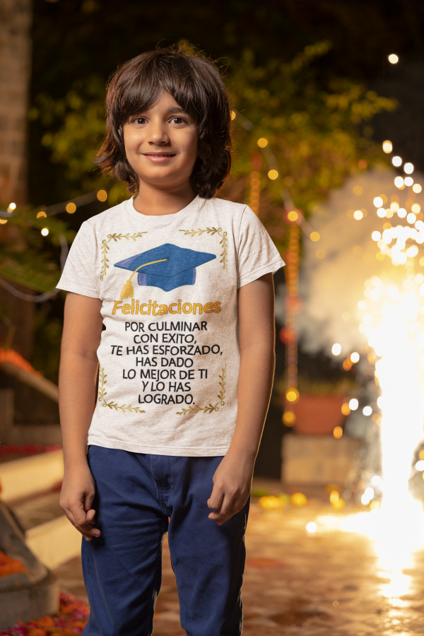 Camiseta niño egresado