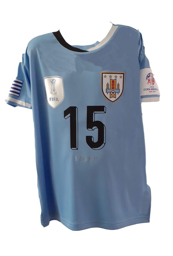 Equipo de futbol Uruguay para niño