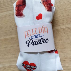 Caja Regalo Taza con medias personalizadas Dia del Padre