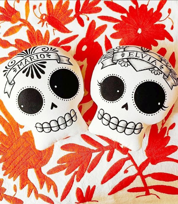 Peluches calaveras personalizadas evento