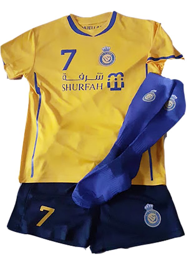 Equipo de futbol Al Nassar Ronaldo niño