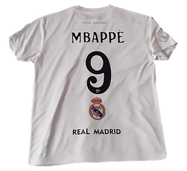 Equipo Real Madrid Mbappe para niños