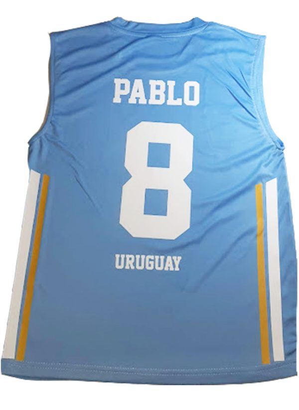 Equipo de Basquetbol Uruguay para niño