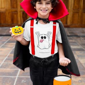 Disfraces Niño Dracula, camiseta, capa y accesorios