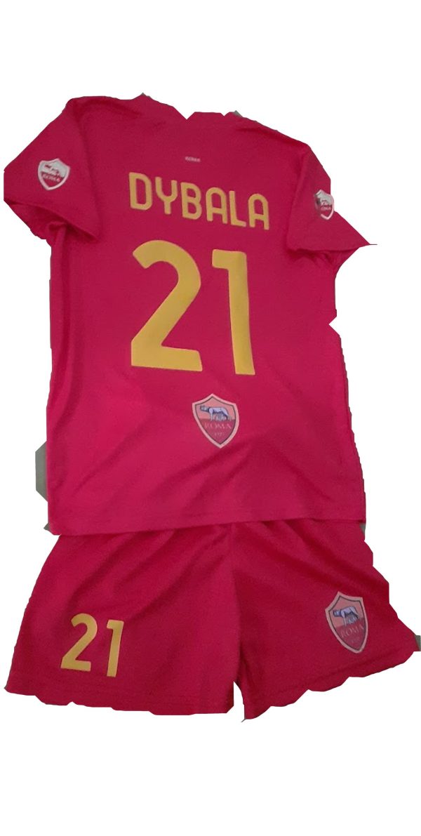 Equipo de futbol para niño Roma