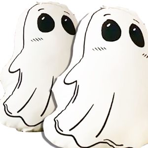 Peluches personajes blanco y negro