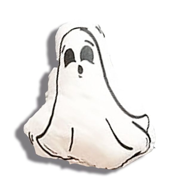 Peluches personajes fantasmas blanco y negro Halloween