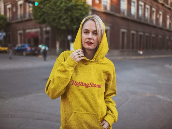 Buzo o canguro mujer felpa Rollingg Stone