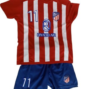 Equipo de fútbol Atlético de Madrid para niño