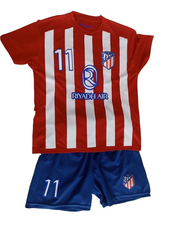 Equipo de fútbol Atlético de Madrid para niño