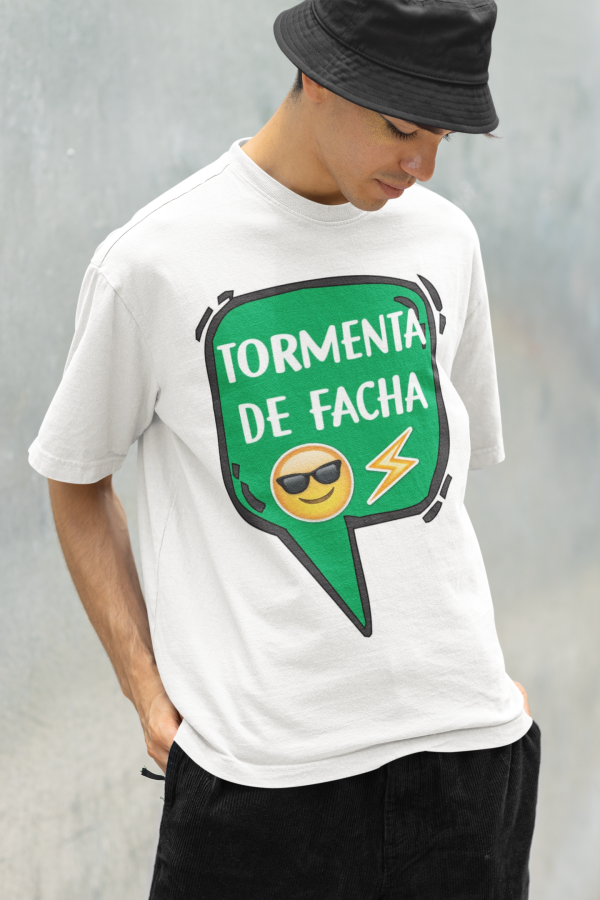 Camiseta hombre Tormenta de Facha