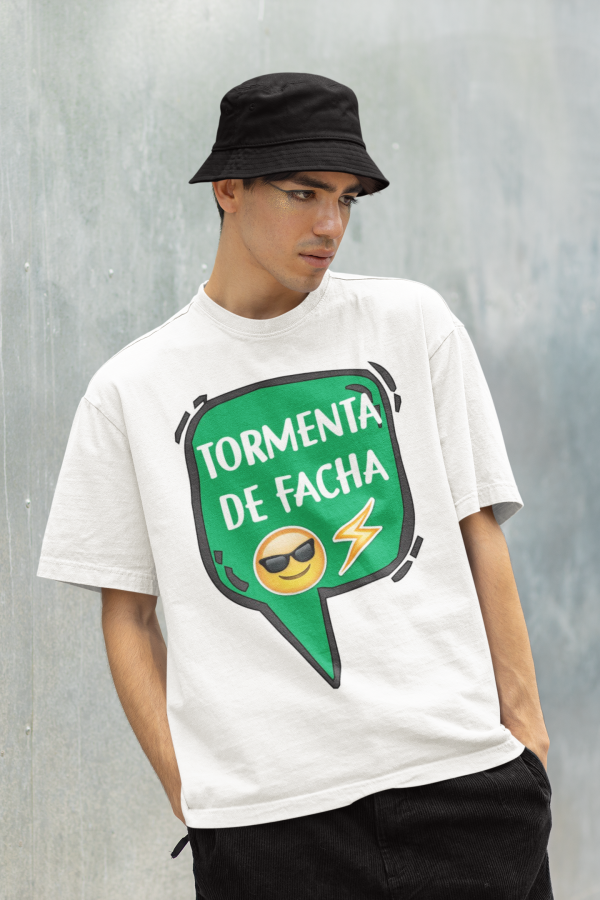 Camiseta hombre Tormenta de Facha