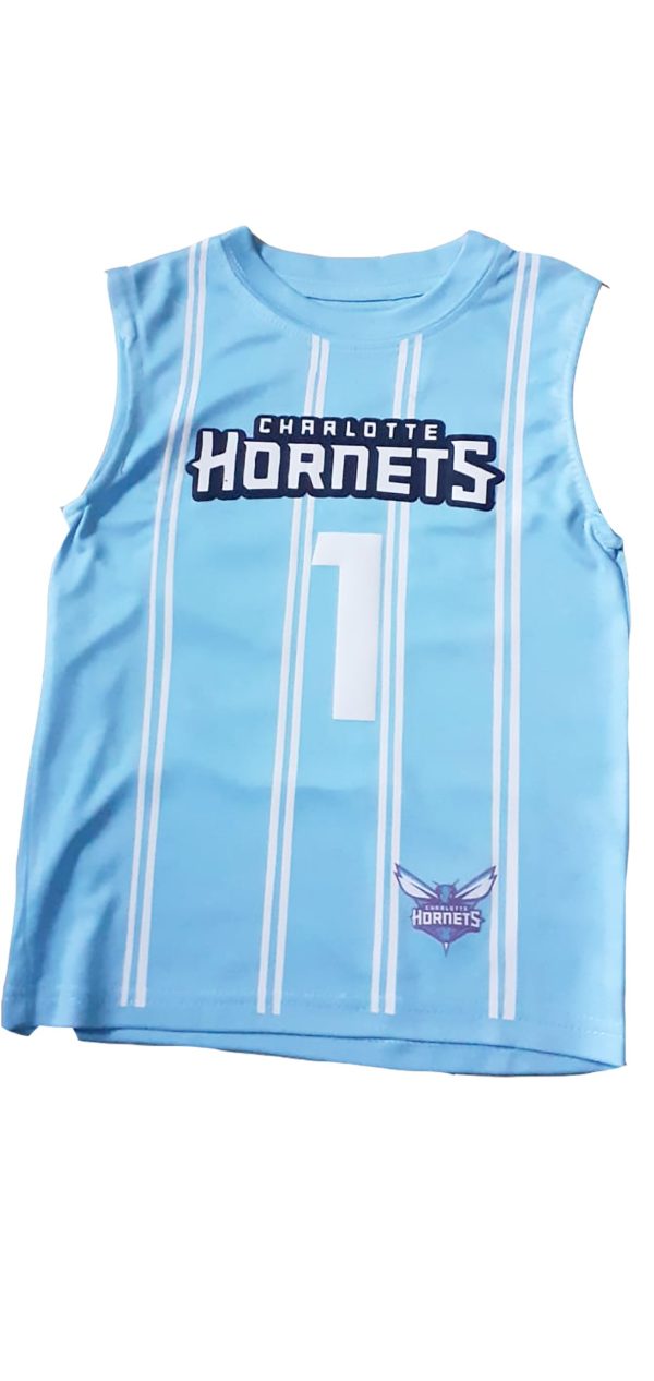 Equipo de Basquetbol Charlotte Hornets para niño