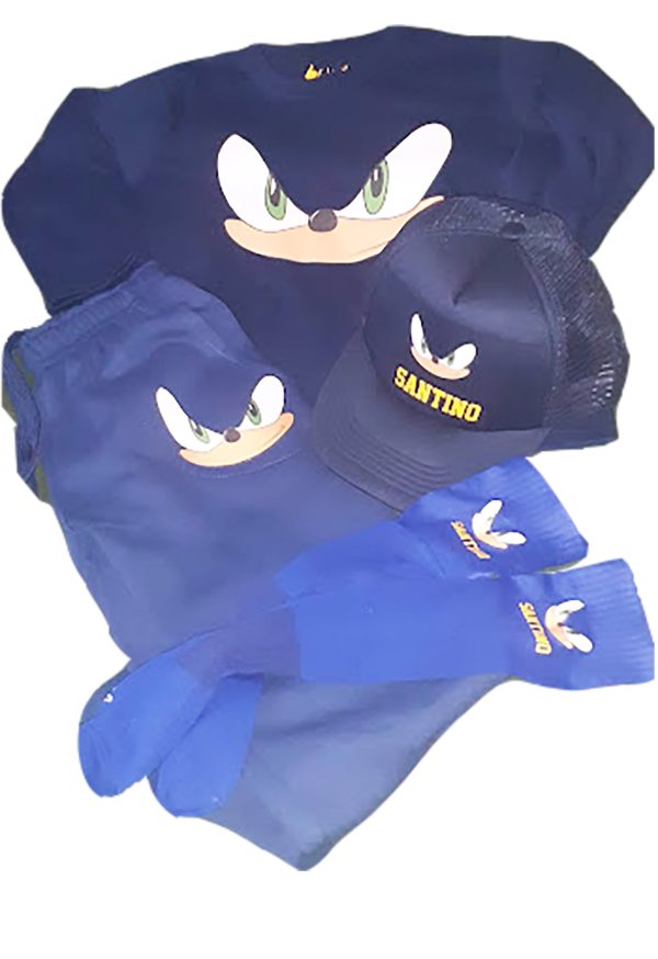 Conjunto deportivo Sonic para niños