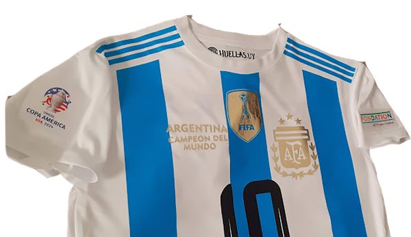 Equipo de futbol Argentina para niños