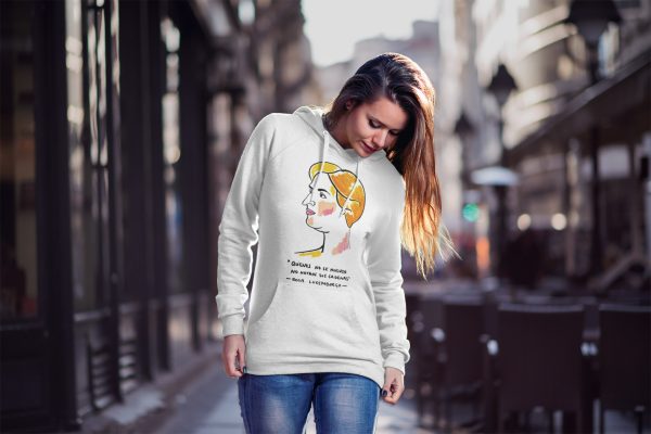 Buzo o Canguro mujer Rosa Luxemburgo