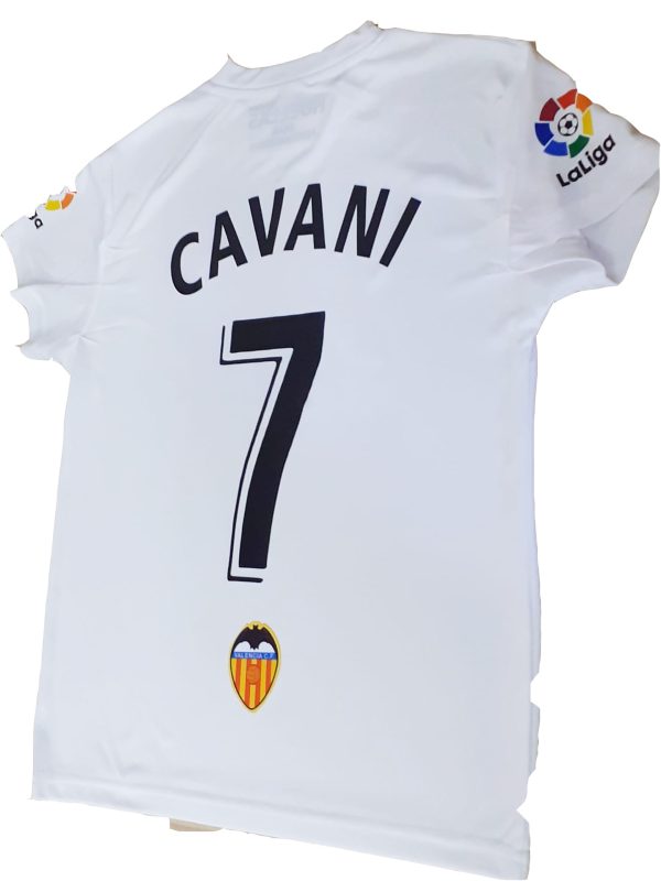 Equipo de futbol para niño Valencia Cavani