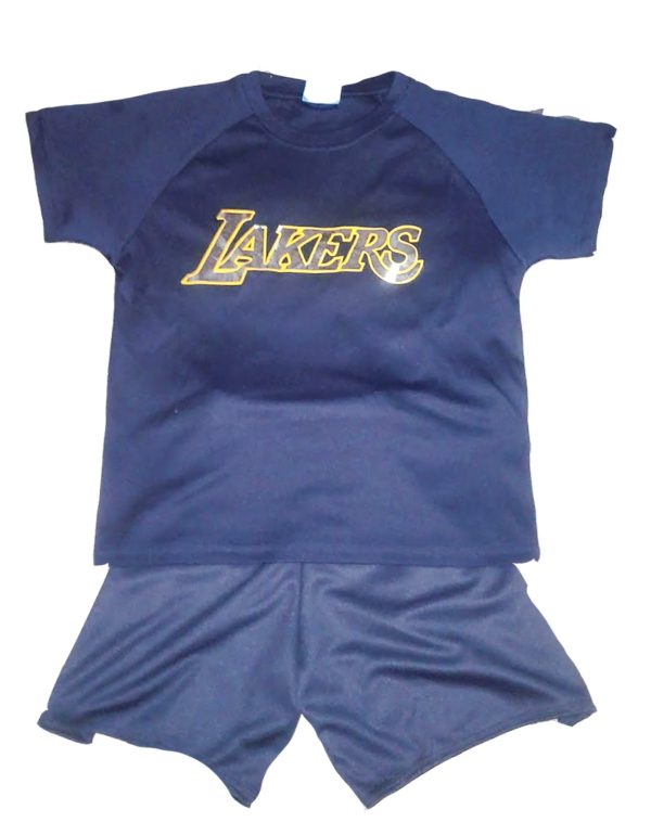 Equipo de Basquetbol Lakers para niño