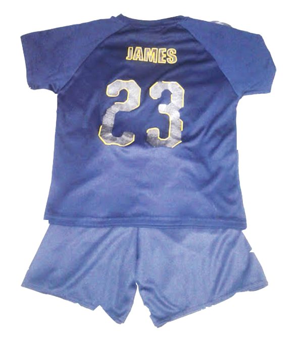 Equipo de Basquetbol Lakers Lebron James para niño