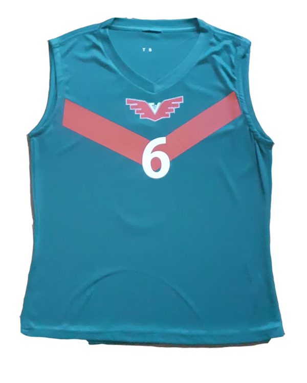 Equipo de Basquetbol Verdirrojo para niño