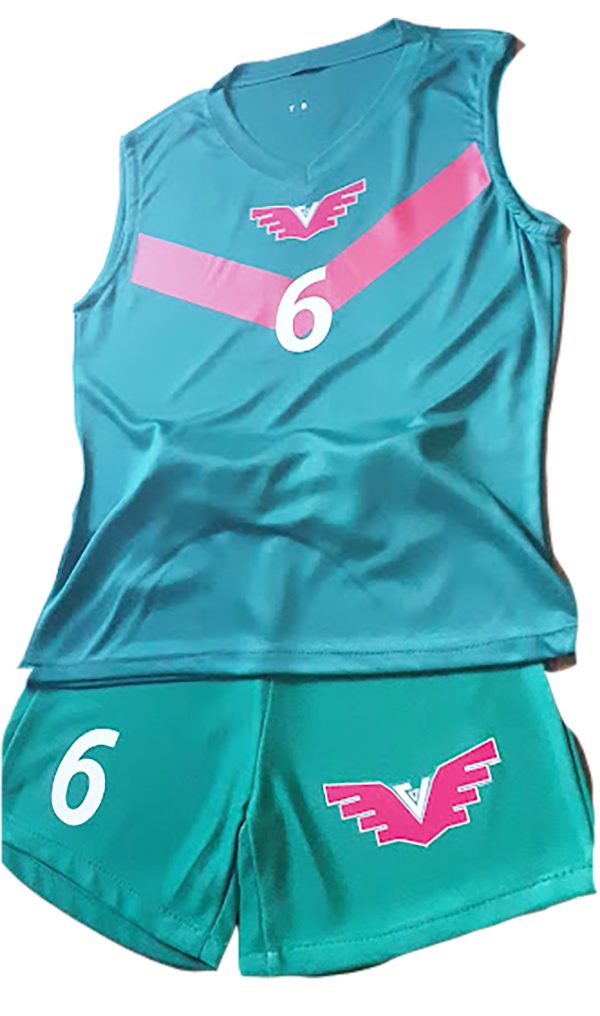Equipo de Basquetbol Verdirrojo para niño