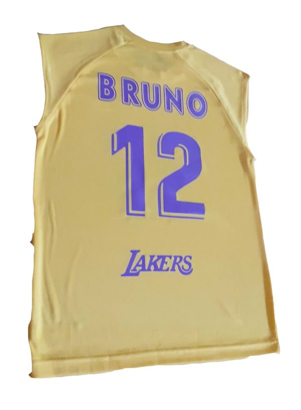 Equipo de Basquetbol Lakers para niño