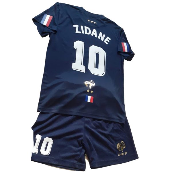 Equipo de futbol para niño Zidane Francia