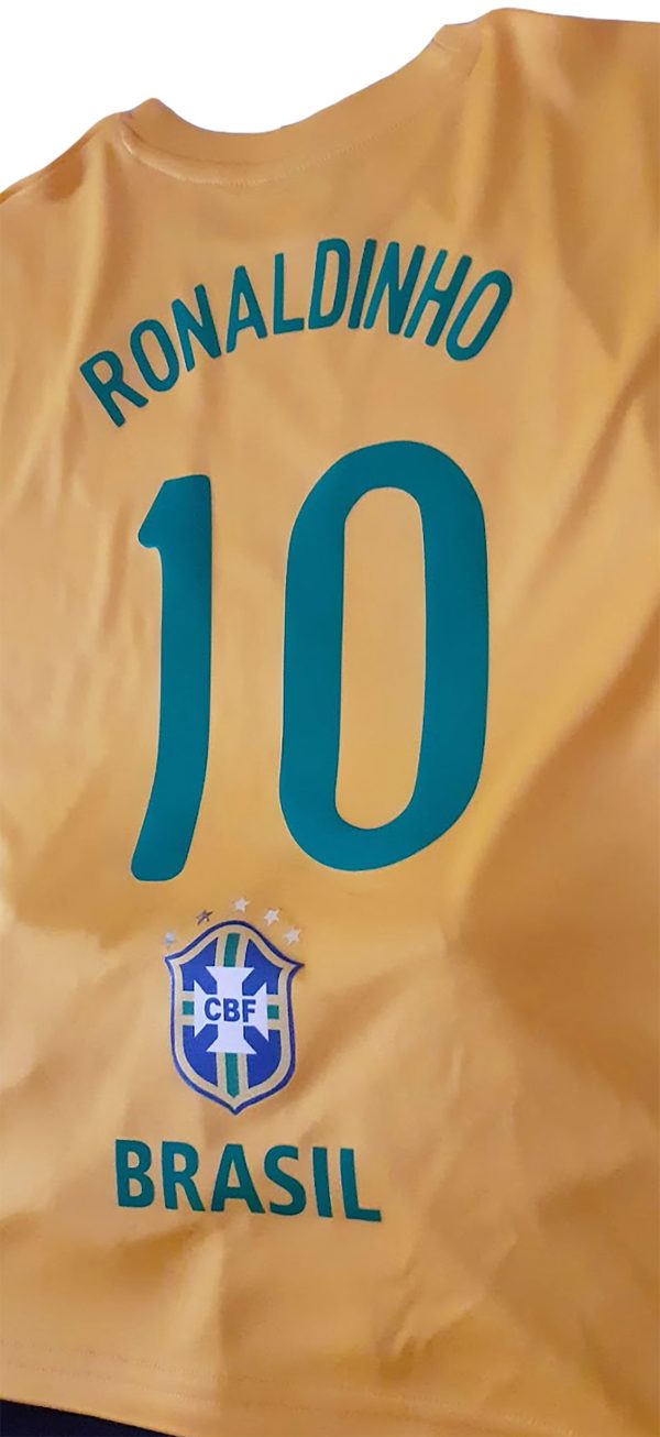 Equipo de futbol para niño Ronaldinho Brasil