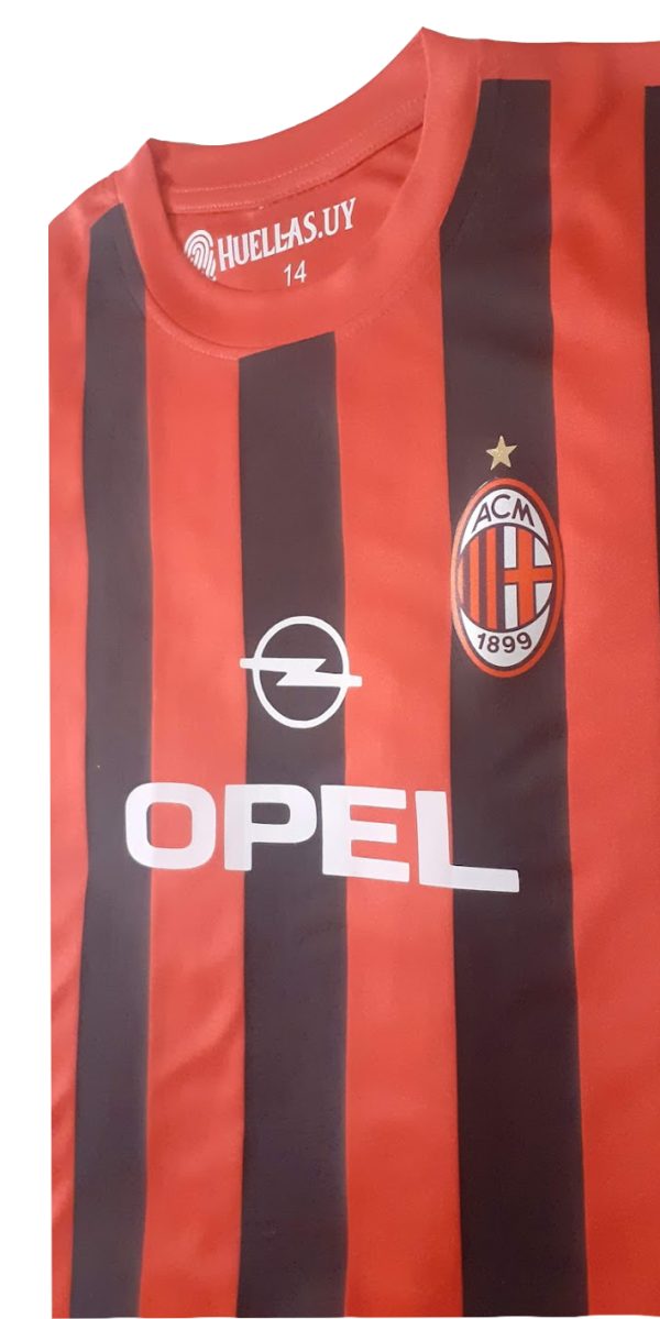 Equipo de futbol para niño Gullit Milan