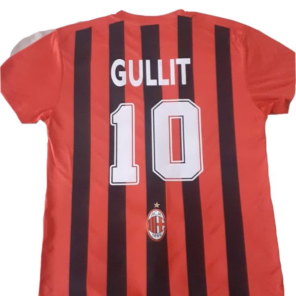 Equipo de futbol para niño Gullit Milan